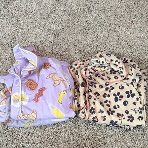 Set of Two Patterned Pajamas